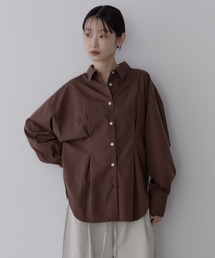 フロントタックロングスリーブシャツ