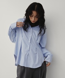 Aunt Marie's(アントマリーズ)のフロントタックロングスリーブシャツ(シャツ/ブラウス)