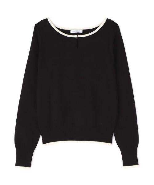 ◇メタルポイントバイカラーニット（ニット/セーター）｜NATURAL