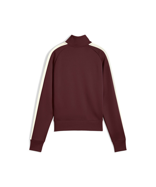 PUMA(プーマ)の「PUMA プーマ ウィメンズ T7 オールウェイズ オン ショート トラック ジャケ(ジャージ・レディース・レッド系その他/オフホワイト・SMALL/X-LARGE/LARGE/MEDIUM)」の8枚目の写真