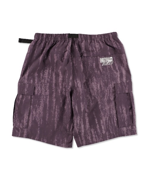 ウィンダンシー　WIND AND SEA ハーフパンツ【Sサイズ】 WIND AND SEA ウィンダンシー ハーフパンツ パイル ブラック系 S