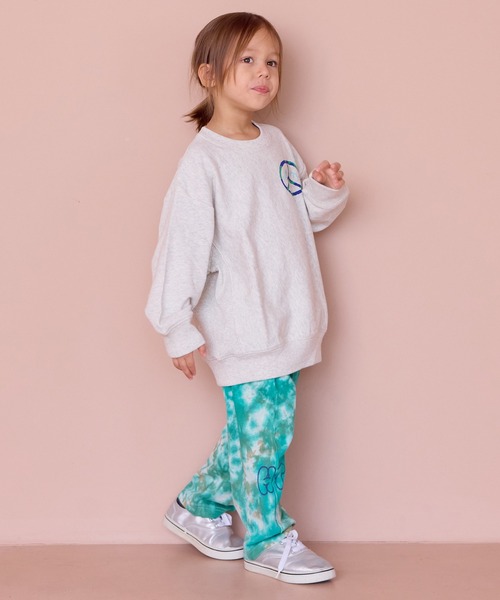 MARKEY'S（マーキーズ）の「前後プリントスウェット（スウェット・キッズ・レッド/ホワイト系その他/ブルー/チャコール・120/110/100/95/90/80/150/140/130）」の9枚目の写真