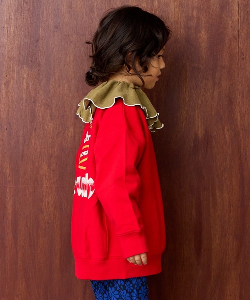 MARKEY'S（マーキーズ）の「前後プリントスウェット（スウェット・キッズ・レッド/ホワイト系その他/ブルー/チャコール・120/110/100/95/90/80/150/140/130）」の20枚目の写真