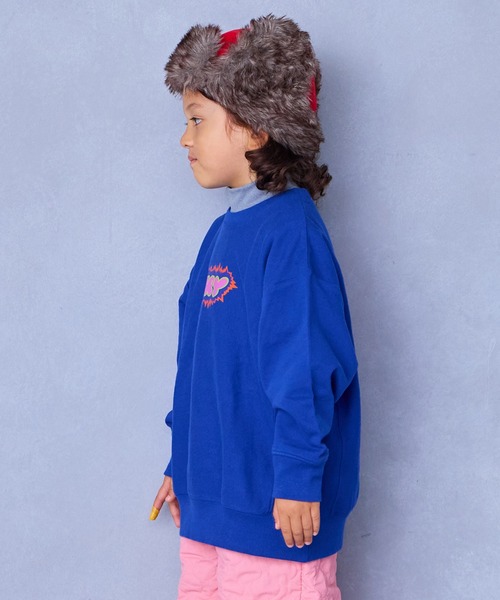 MARKEY'S（マーキーズ）の「前後プリントスウェット（スウェット・キッズ・レッド/ホワイト系その他/ブルー/チャコール・120/110/100/95/90/80/150/140/130）」の15枚目の写真