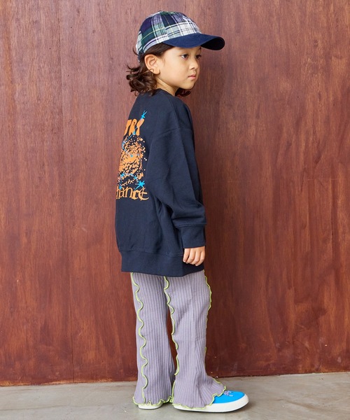 MARKEY'S（マーキーズ）の「前後プリントスウェット（スウェット・キッズ・レッド/ホワイト系その他/ブルー/チャコール・120/110/100/95/90/80/150/140/130）」の12枚目の写真