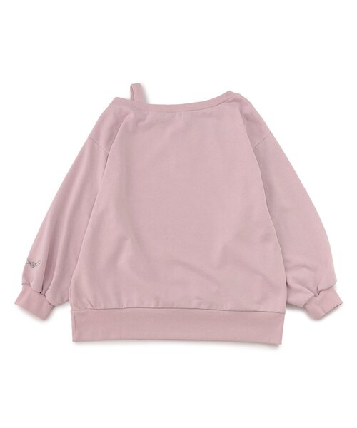 algy（アルジー）の「エンジェルワンショルトレーナー（スウェット・キッズ・グレー/オフホワイト/ピンク・X-SMALL/MEDIUM/SMALL/XX-SMALL）」の8枚目の写真