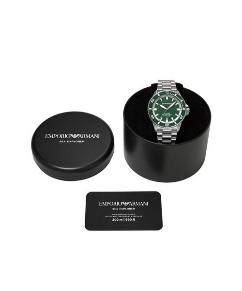 EMPORIO ARMANI(エンポリオアルマーニ)の「エンポリオ・アルマーニ 腕時計 メンズ アナログ ステンレス AR60088(アナログ腕時計・メンズ・シルバー・FREE)」の5枚目の写真