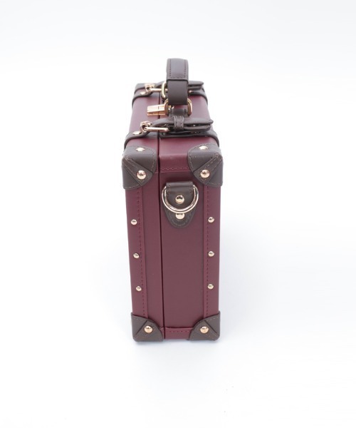 クラシカル配色ミニトランク（ボストンバッグ）｜axes femme