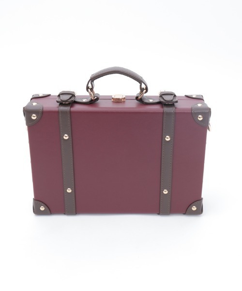 axes femme クラッシックトランクケース クラシカル配色ミニトランク（ボストンバッグ）｜axes femme