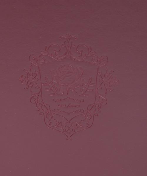 axes femme(アクシーズファム)の「クラシカル配色ミニトランク(ボストンバッグ・レディース・ブラック/ワイン・FREE)」の10枚目の写真