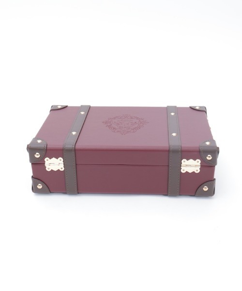 クラシカル配色ミニトランク（ボストンバッグ）｜axes femme