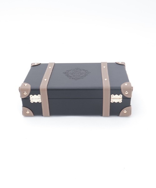 クラシカル配色ミニトランク（ボストンバッグ）｜axes femme