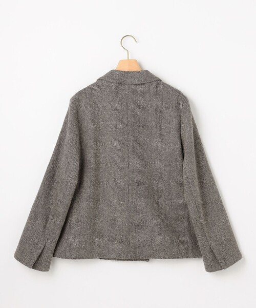 組曲(クミキョク)の「シックツイード ジャケット(テーラードジャケット・レディース・ブラック系・6/5)」の8枚目の写真