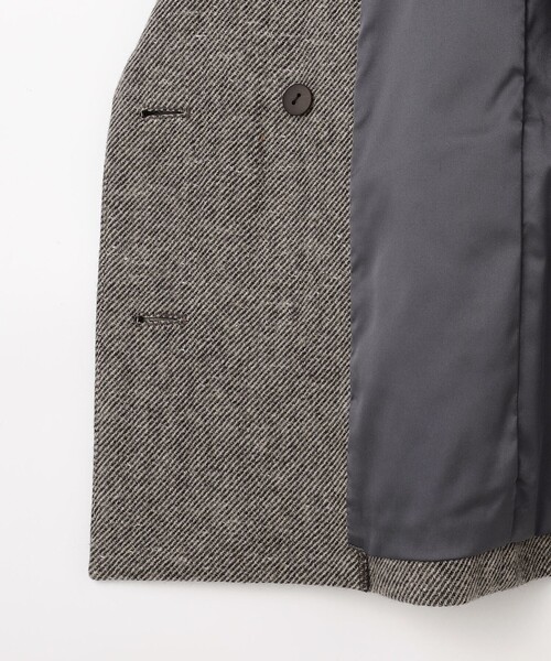 組曲(クミキョク)の「シックツイード ジャケット(テーラードジャケット・レディース・ブラック系・6/5)」の10枚目の写真