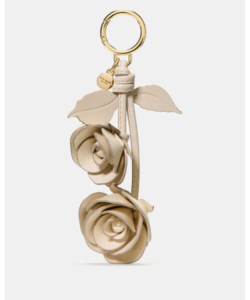 チャームド ローズ バッグ チャーム（キーホルダー）｜kate spade new