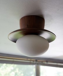 journal standard Furniture (ジャーナルスタンダードファニチャー)のLUCCA CEILING LAMP WALNUTS ルッカ シーリングランプ(照明)
