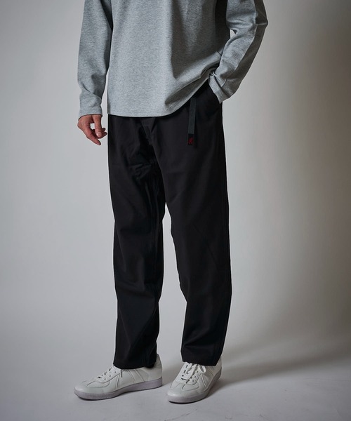Gramicci（グラミチ）の「【Gramicci/グラミチ】GABARDINE EASY TAPERED PANT  / ギャバジン イージーテーパードパンツ GUP4-SJP08（スラックス・メンズ・チャコールグレー/ブラック/グレー・SMALL/MEDIUM/LARGE/X-LARGE）」の2枚目の写真