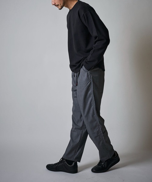 Gramicci（グラミチ）の「【Gramicci/グラミチ】GABARDINE EASY TAPERED PANT  / ギャバジン イージーテーパードパンツ GUP4-SJP08（スラックス・メンズ・チャコールグレー/ブラック/グレー・SMALL/MEDIUM/LARGE/X-LARGE）」の14枚目の写真
