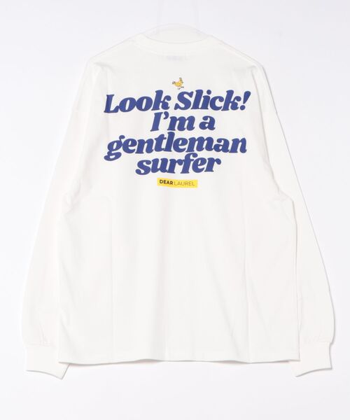 ムラサキスポーツ(ムラサキスポーツ)の「【ムラサキスポーツ限定】DEAR LAUREL/ディアローレル × BYRD バード コラボ 長袖 Tシャツ ロンT バックプリント DL25F-BYRD02(Tシャツ/カットソー・メンズ・ブラック/ホワイト・L/M)」の16枚目の写真