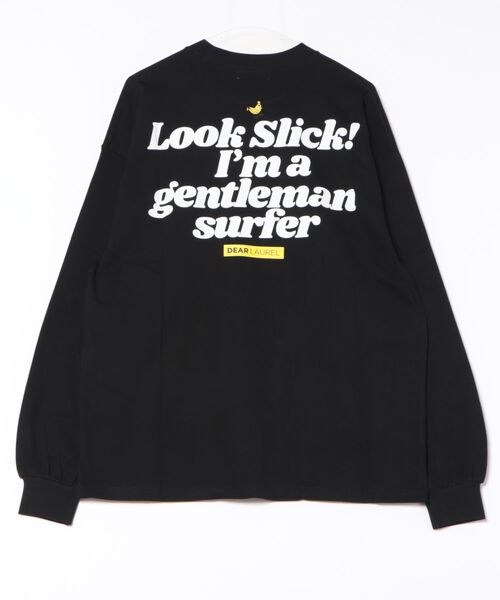 ムラサキスポーツ(ムラサキスポーツ)の「【ムラサキスポーツ限定】DEAR LAUREL/ディアローレル × BYRD バード コラボ 長袖 Tシャツ ロンT バックプリント DL25F-BYRD02(Tシャツ/カットソー・メンズ・ブラック/ホワイト・L/M)」の17枚目の写真