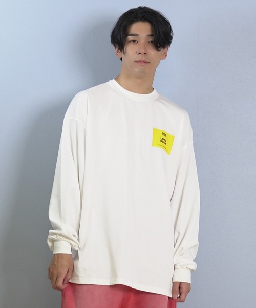 ムラサキスポーツ(ムラサキスポーツ)の「【ムラサキスポーツ限定】DEAR LAUREL/ディアローレル × BYRD バード コラボ 長袖 Tシャツ ロンT バックプリント DL25F-BYRD02(Tシャツ/カットソー・メンズ・ブラック/ホワイト・L/M)」の5枚目の写真