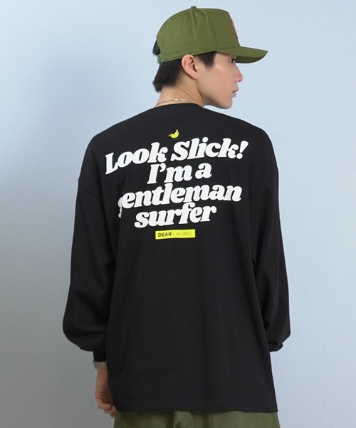 ムラサキスポーツ(ムラサキスポーツ)の「【ムラサキスポーツ限定】DEAR LAUREL/ディアローレル × BYRD バード コラボ 長袖 Tシャツ ロンT バックプリント DL25F-BYRD02(Tシャツ/カットソー・メンズ・ブラック/ホワイト・L/M)」の11枚目の写真