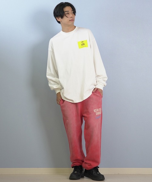ムラサキスポーツ(ムラサキスポーツ)の「【ムラサキスポーツ限定】DEAR LAUREL/ディアローレル × BYRD バード コラボ 長袖 Tシャツ ロンT バックプリント DL25F-BYRD02(Tシャツ/カットソー・メンズ・ブラック/ホワイト・L/M)」の7枚目の写真