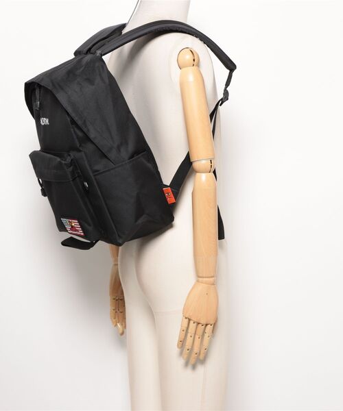 ＪＵＧＬＡＮＳ（ユグランス）の「【TOYMACHINE】CRUISER DAYPACK Jr（バックパック/リュック・メンズ・ブラック系その他/ライトブラウン/ブラック・FREE）」の17枚目の写真