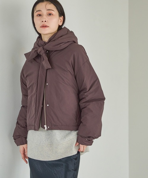 ☆未使用☆【ADIOS♪ベア♡】今日はA柄❕～次はB柄❗②WAY‼️ブルゾン エアサーマル2WAYブルゾン（ブルゾン）｜A part by（アパート