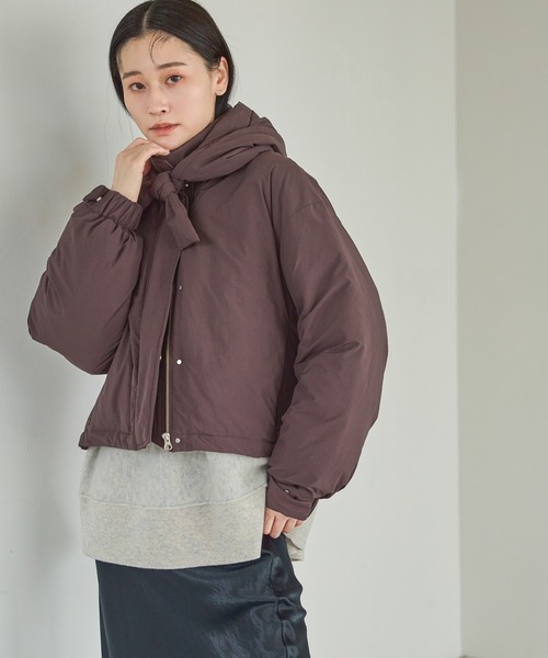 FIVESTAR ブルゾン　レディース　2way GYDA ブルゾン アウター Wライン2wayショートブルゾン