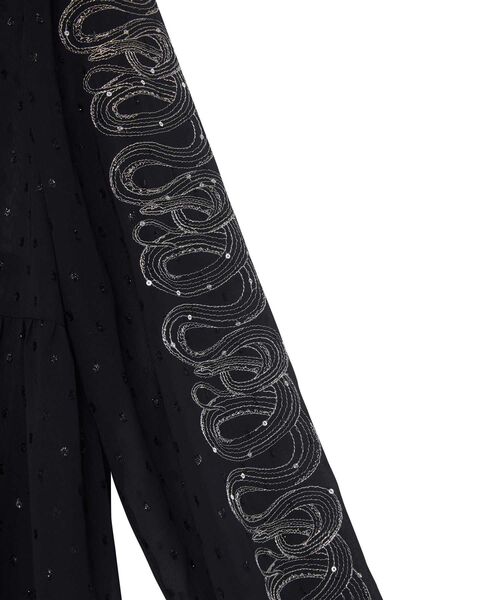 HYSTERIC GLAMOUR（ヒステリックグラマー）の「SNAKE LOOP刺繍 フリルワンピース（ワンピース・レディース・ブラック/ホワイト・FREE）」の10枚目の写真