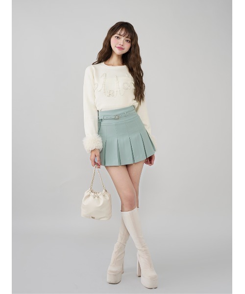 新品未使用 セミワイドプリーツテーラードミニスカート Darich セミワイドプリーツテーラードミニスカート – Darich (ダーリッチ)