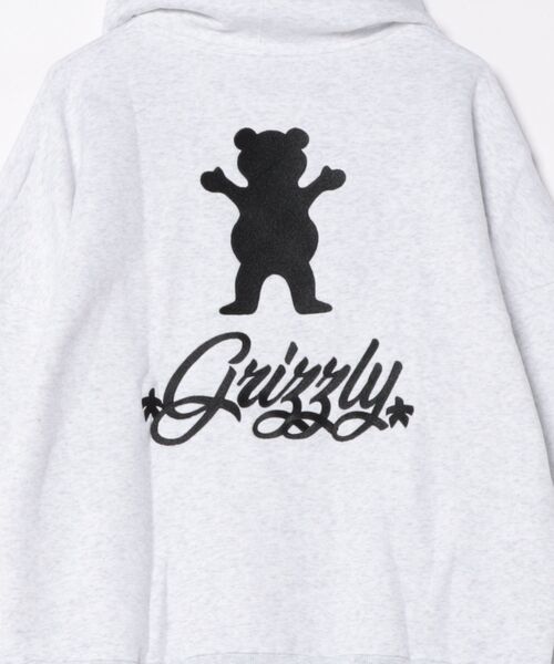 GRIZZLY/グリズリー BIG EMBROIDERY BEAR パーカー G25FW-4332