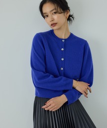 【一部WEB限定】ウールカシミヤ ブレンドニットカーディガン/イージーケア