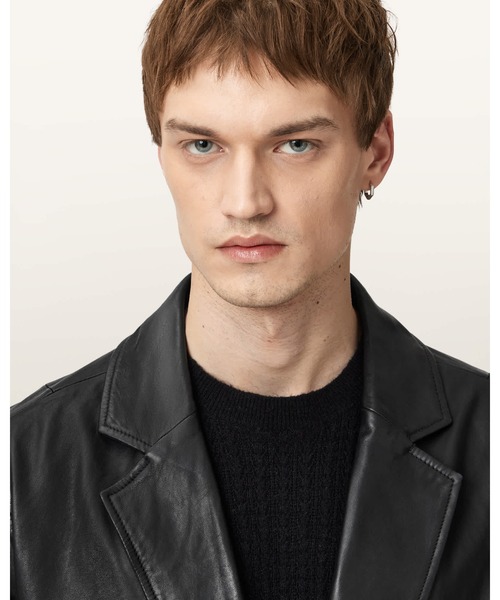 ALLSAINTS(オールセインツ)の「ASHVALE BLAZER | ASHVALE ブレザー(テーラードジャケット・メンズ・ブラック・XS/S/M/L/XL)」の2枚目の写真