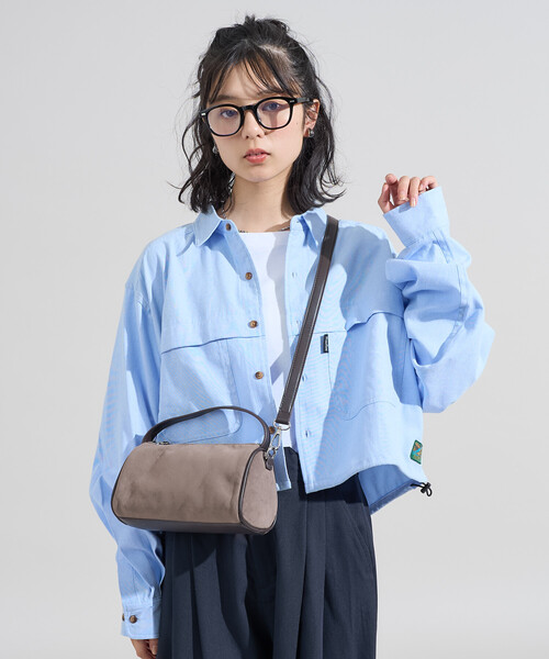 FREAK'S STORE(フリークスストア)の「2WAY スウェーディー ミニバッグ/スエードライク ミニバッグ/ショルダーバッグ/ハンドバッグ(ショルダーバッグ・レディース・ブラウン/ブラック/グレー/キャメル/ベージュ/その他9・ONE SIZE)」の3枚目の写真