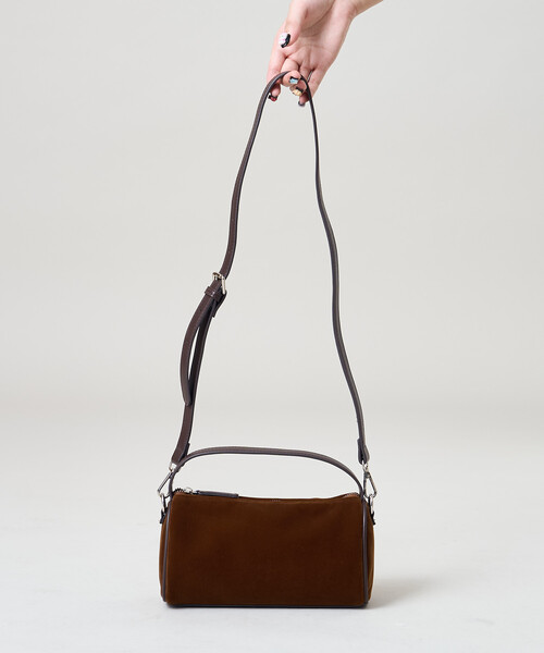 セール】2WAY スウェーディー ミニバッグ/スエードライク ミニバッグ