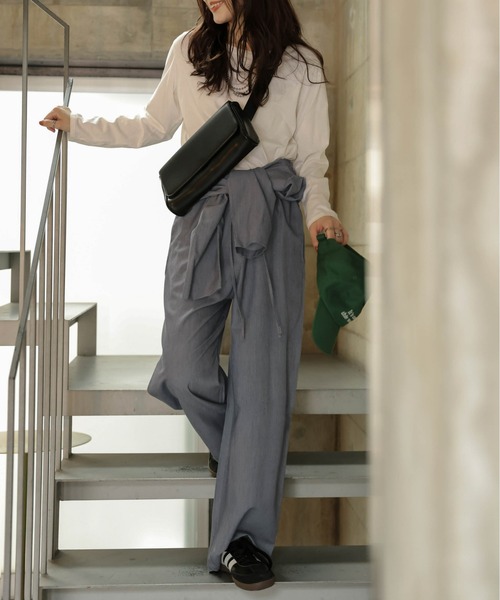 セール】Vネックジャンプスーツ（つなぎ/オールインワン）｜AMELY