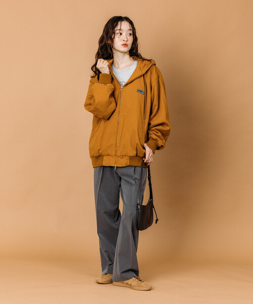 セール】限定展開 ビッグシルエット ヴィンテージ加工 ジップフーディ