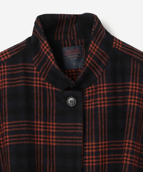 GALLEGO DESPORTES（ギャレゴデスポート）の「GALLEGO DESPORTES | スタンドカラー ウールジャケット CHECK WOMEN（その他アウター・レディース・A・S）」の12枚目の写真