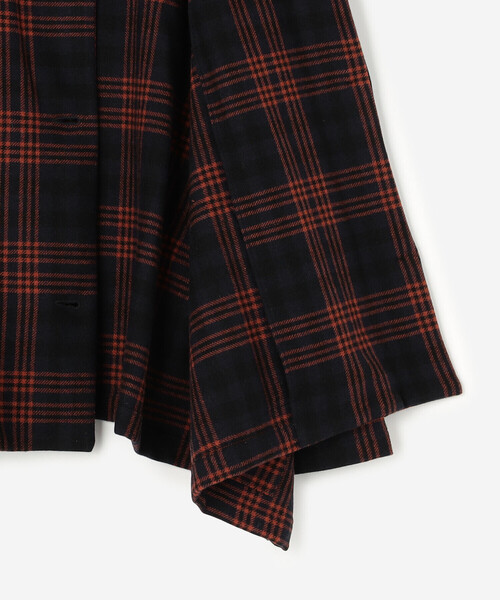 GALLEGO DESPORTES（ギャレゴデスポート）の「GALLEGO DESPORTES | スタンドカラー ウールジャケット CHECK WOMEN（その他アウター・レディース・A・S）」の3枚目の写真