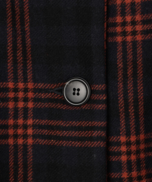 GALLEGO DESPORTES（ギャレゴデスポート）の「GALLEGO DESPORTES | スタンドカラー ウールジャケット CHECK WOMEN（その他アウター・レディース・A・S）」の4枚目の写真