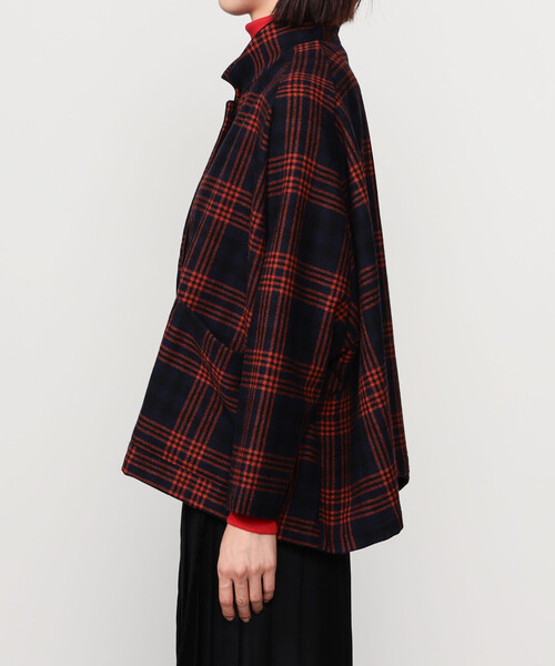 GALLEGO DESPORTES（ギャレゴデスポート）の「GALLEGO DESPORTES | スタンドカラー ウールジャケット CHECK WOMEN（その他アウター・レディース・A・S）」の6枚目の写真