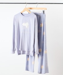 ぱんのみみ　パジャマ　L ブルー kinel 高島ちぢみパジャマ レディース | DAIGO official shop
