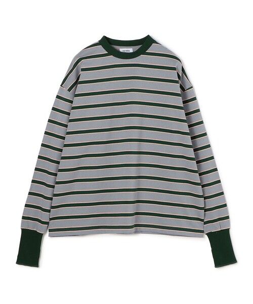 TOMORROWLAND HOME(トゥモローランドホーム)の「KEIMEN Strata Long T-shirt(Tシャツ/カットソー・レディース・グレー系その他/ブルー系その他/ピンク系その他・M/L/XL)」の1枚目の写真