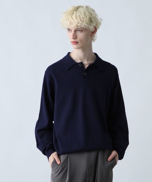 セール】コンパクトニットポロLS(HARE)（ポロシャツ）｜HARE（ハレ）の