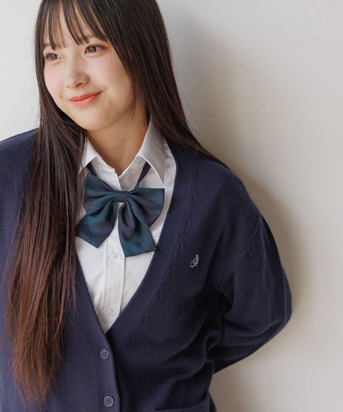 GLOBAL WORK（グローバルワーク）の「GIRLスクールシャツ長袖/AND YUA ANY/593403（シャツ/ブラウス・キッズ・ホワイト・SMALL/MEDIUM）」の3枚目の写真