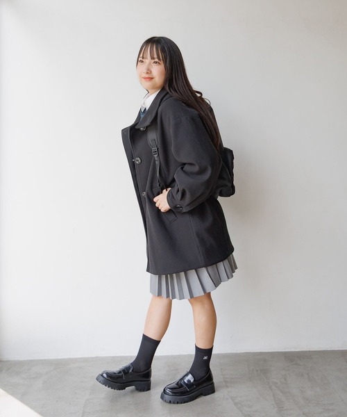GLOBAL WORK（グローバルワーク）の「GIRLスクールシャツ長袖/AND YUA ANY/593403（シャツ/ブラウス・キッズ・ホワイト・SMALL/MEDIUM）」の10枚目の写真