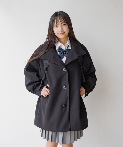 GLOBAL WORK（グローバルワーク）の「GIRLスクールシャツ長袖/AND YUA ANY/593403（シャツ/ブラウス・キッズ・ホワイト・SMALL/MEDIUM）」の21枚目の写真