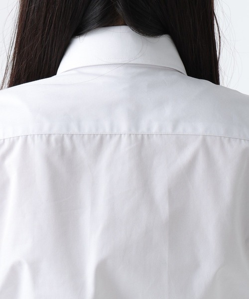 GLOBAL WORK（グローバルワーク）の「GIRLスクールシャツ長袖/AND YUA ANY/593403（シャツ/ブラウス・キッズ・ホワイト・SMALL/MEDIUM）」の13枚目の写真